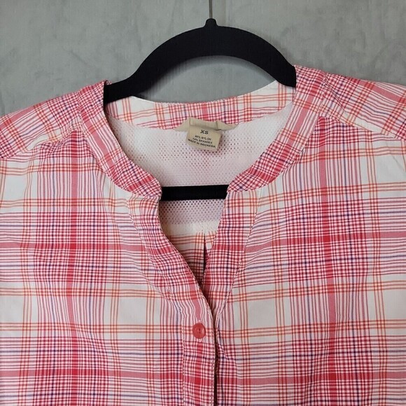 Duluth Trading Womens Sz XS Roll Tab Sleeve Fishing Hiking Vented Shirt Tunic - Picture 2 of 15